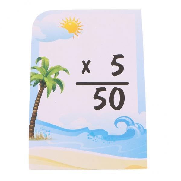 Meadawgs5X36 Pieces Math Flash Cards For Elementary School Grades Pk3 Multiplication|Toys & Hobbies|Educational|Other Education