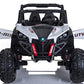 Mototec Mini Moto Utv 4X4 12V White (2.4Ghz Rc)