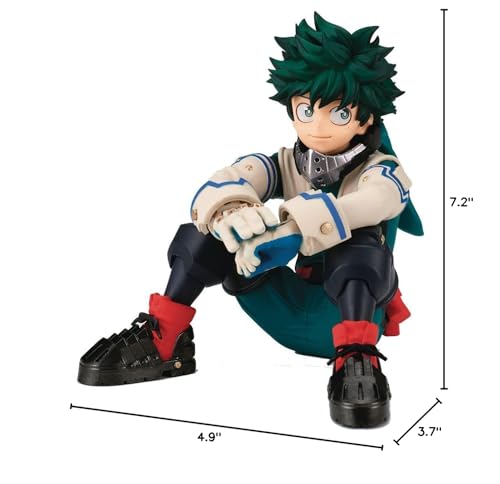 Banpresto My Hero Academia Break Time Collection Vol.1 - Midoriya Figure, Multicoloured, PVC Material, Model BP18732