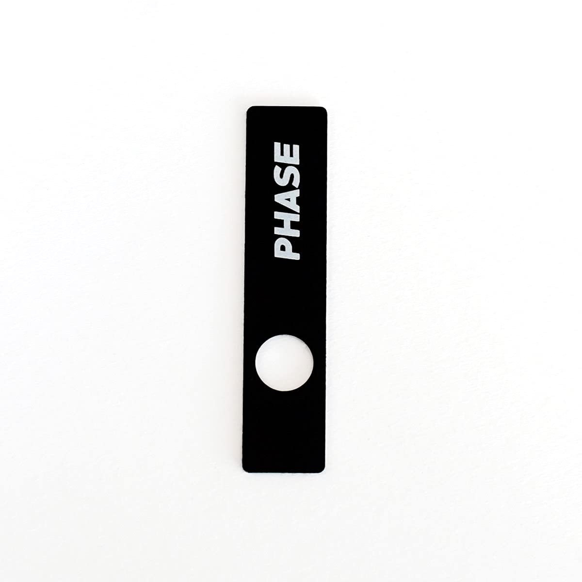 Phase Magnetic Stickers for Remotes - Black Vinyl - Model PHASE-MAG-PACK