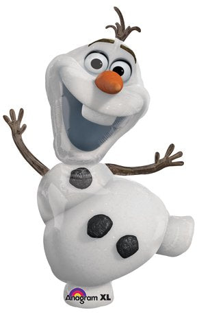 NEW!! OLAF SNOWFLAKES Balloons Birthday party Decoration Supplies Frozen Elsa