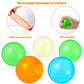 Skylety 8 Pieces Glow In The Dark Sticky Balls Elevated Glowing Stress Balls Relax Cool Asmr Stuff Toy For Ceiling Wall Adults(1.8 Inches,White, Blue, Orange, Green)