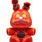 Funko Plush Set of 4 - FNAF High Score Chica, Radioactive Foxy, System Error Bonnie & VR Freddy - Multicolor, Model 59696-99