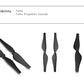Ryze DJI Tello Part 2 Propellers Lightweight and durable, Easy to mount and detach Quick-Release Propellers, Black 2 Pairs