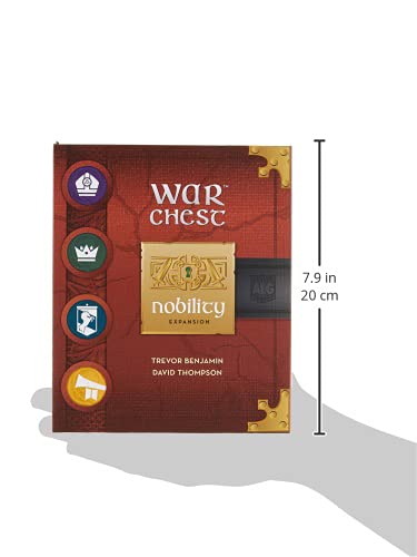 Aeg War Chest: Nobility Expansion | Bishop, Earl, Herald, Bannerman, Royal Guard | Masterful Tactical Warfare Board Game For 2 Or 4 Players | Ages 14+