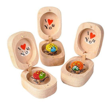 Los Angeles Superstore Bug In A Box Novelty Item 3 Pcs Of I Love You Ladybug In A Box Wiggly Legs Valentines Day Birthday