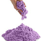 Gurbik_Soft Space Sand Clay For Indoor Playing Moldable 500Gm In Resealable Bag With Free Big Mould (Purple) (No Toxic)