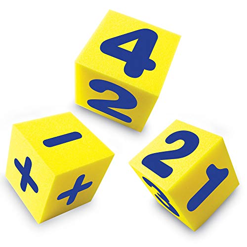 Learning Resources Math Marks The Spot Floor Game, Homeschool, Number Recognition, Addition & Subtraction, Ages 5+