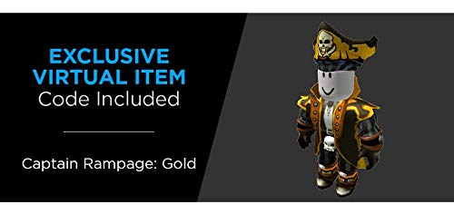 Roblox Action Collection - Pirate Showdown Four Figure Pack [Includes Exclusive Virtual Item]