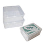 Dkaovh 2Pcs Plastic Game Card Storage Box, Uno Card Case, Playing Card Box, High Capacity Playing Card Case (No Cards)