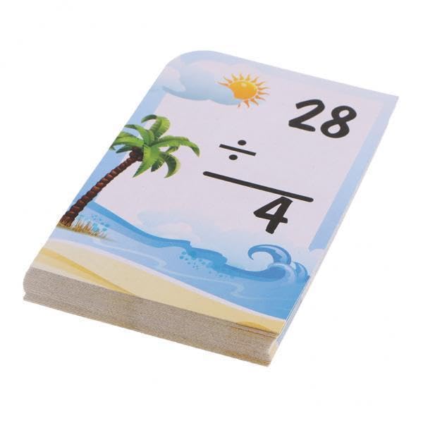 Jazzy Pearls 2X36 Pieces Math Flash Cards For Elementary School Grades Pk3 Division|Toys & Hobbies | Educational | Other Educat