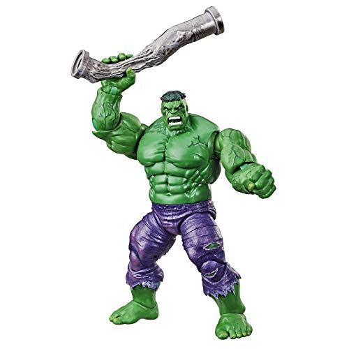 Marvel Legends 80th Anniversary Hulk Action Figure - 6-Inch Green Retro - SDCC 2019 Exclusive, Model E5795, Plastic