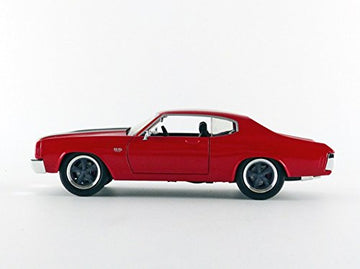 Jada Toys & Furious Dom'S Chevy Chevelle Ss Die-Cast Car, Toys For Kids And Adults Fast & Furious Movie 1- 1:24 Diecast - '70 Ch