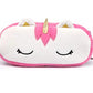 Mist Unicorn Pencil Pouch Soft Toys For Children, Kids Favorite Pencil Box (Style2) Colour: Pink & White