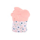 Itzy Ritzy Silicone Teething Mitt - Soothing Infant Teething Mitten With Adjustable Strap, Crinkle Sound & Textured Silicone To