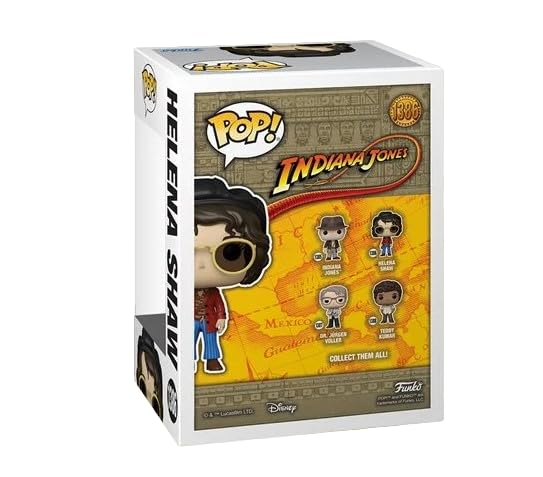 Funko Pop! Movies: Indiana Jones And The Dial Of Destiny - Helena Shaw Bundled With A Byron 'S Attic Protector
