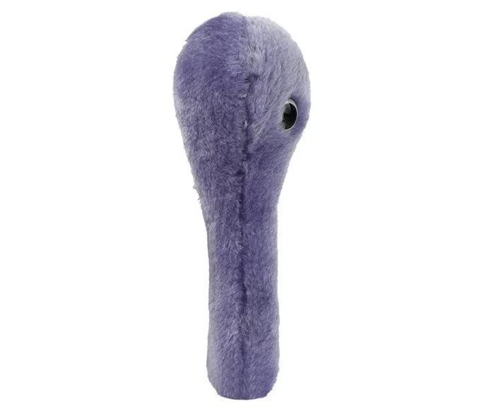 GIANT MICROBES C. Diff Plush Toy - 7" White Soft Toy, Model GMD0105, Perfect for Education and Fun