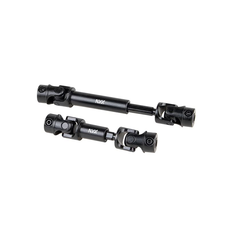 KYX Racing Hard Steel Center Drive Shaft Upgrades Parts Accessories for 1/18 RC Crawler Car Axial Traxxas TRX4M