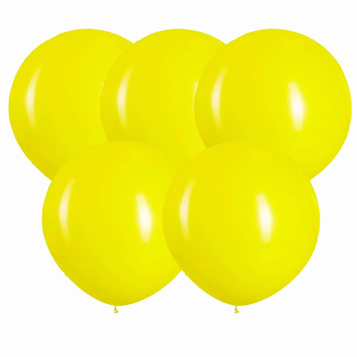 PARTY HONCHOOS Jumbo 18 Inch Giant Latex Balloons for Photo Shoot, Wedding, Baby Shower, Birthday Party and Event Decoration Pac