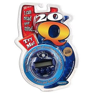 Radica 74012 20Q I Can Read Your Mind Handheld Game (Blue)
