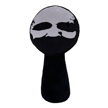 Wehdl Sprunki Plush, 10'' Cute Horror Black Plushies Toy For Fans Gift, Soft Stuffed Figuer Doll For Kids Adults, Birthday Chris