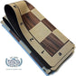 WE Games Mousepad Chess Board 20 in. with Wenge Wood Grain Design - enhanced Tournament Chess Mat  Perfect Travel Chess Board for mature-themeds