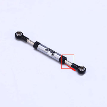 SHEAWA Adjustable Steering Rod Servo Link Linkage Pull Rod for 1/10 Axial SCX10 D90 RC Crawler Car Upgrade Part