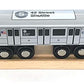 Muni Pals Munipals New York City Subway Wooden Railway (A Division/Irt) S Train/42 St Shuttle–Child Safe And Tested Wood Toy Train