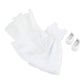 Emily Rose 14 Inch Doll Clothes Beautiful 3 Piece Bridal Communion Dress Outfit , Including Veil and Satiny Shoes!  Fits Most 14