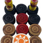 Pam Herbals Professional Carrom Board Game Junior Wooden 6Mm Coins, Set Of 24 Coins With 1 Striker & 2 Disco Carrom Powder Inclu