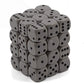chessex Manufacturing 25810 Opaque Dark grey With Black - 12 mm Six Sided Dice Set Of 36