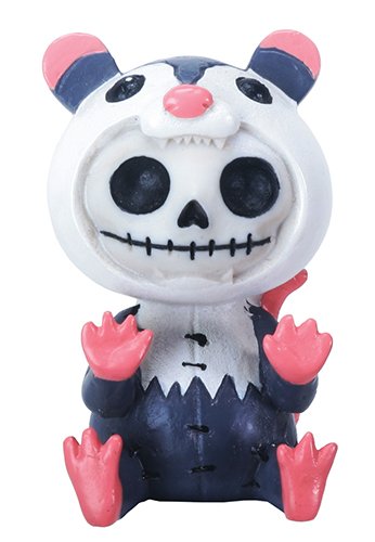 Ytc 2.75 Inch Furrybones Awesome Mouse Costume Hands Up Sitting Figurine