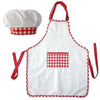 Fancyclub Polyester Children Chef Costume Baby Chef Apron + Hat For Kids Dress|| Chef Cook Apron Costume (23 Years, New Apron),