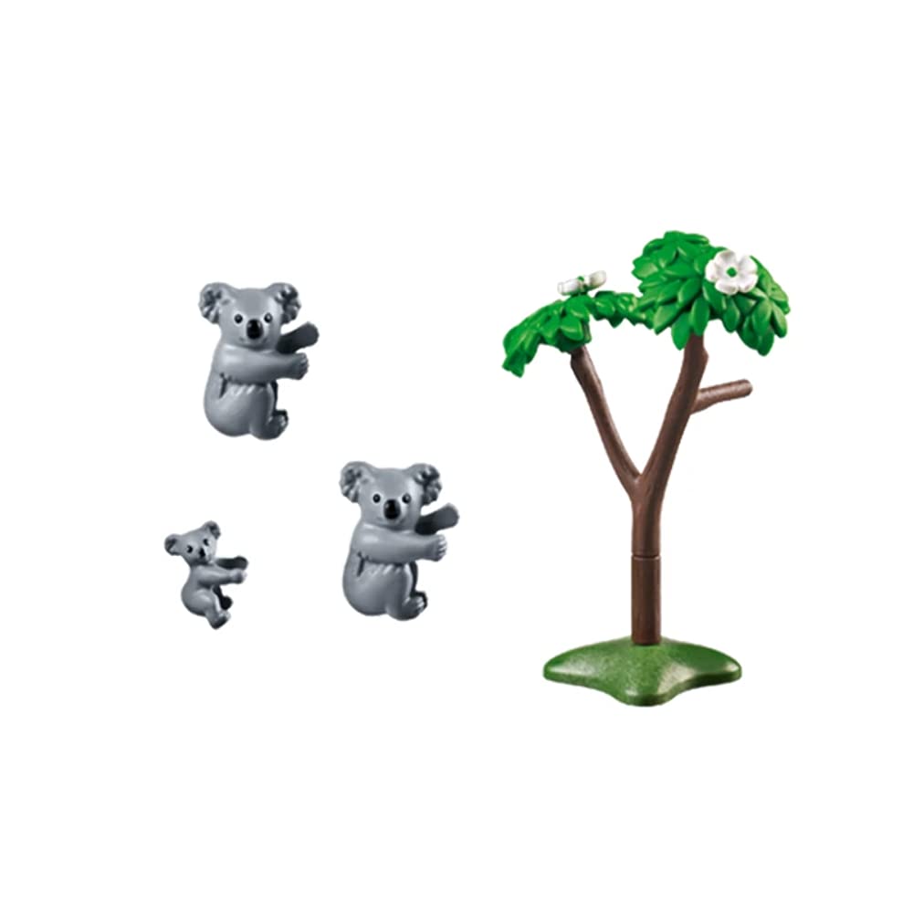 Playmobil Koala Family Building Kit - Multicolor Plastic Model 6654