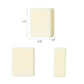GUSTARIA 32 Pcs Blank Mahjong Tiles Set - 1.2" Ivory Plastic Tiles for American Mahjong, Ideal for Replacing Lost Tiles