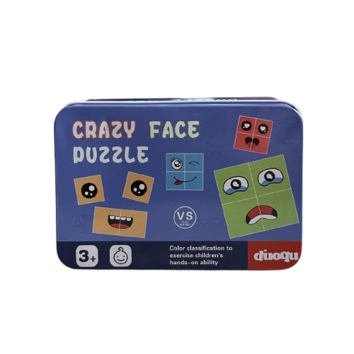 Toytoise Crazy Face Puzzle Matching Game for Ages 3+