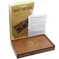 Juegoal Shut The Box Wooden Board Dice Game With 12 Numbers And Lid For Kids Adults Families, 2 Players And Up