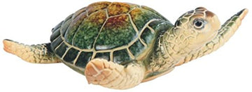 Stealstreet Ss-G-54336 Small Green Shelled Sea Turtle Figurine, 3.75'