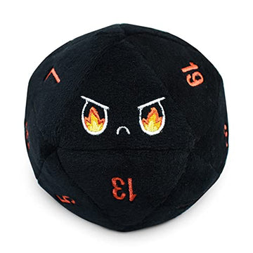 Teeturtle - Classic Plushie - D20 - Starry Eyes + Fire Eyes