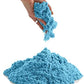Gurbik Soft Space Sand Clay For Indoor Playing Moldable 500Gm In Resealable Bag With Free Big Mould (Blue) (No Toxic)