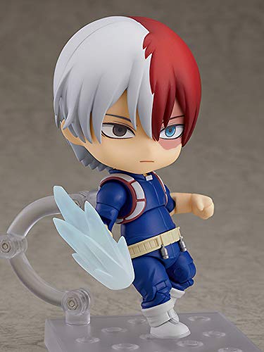 Good Smile My Hero Academia: Shoto Todoroki (Heros Edition) Nendoroid Action Figure, Multicolor