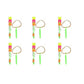 Promote Trader Flying Toy Sling Shot Arrow Rocket Outdoor Flyer6 Pcs/Set Party Favor Return Gifts For 5 Years & Above Boys Kids
