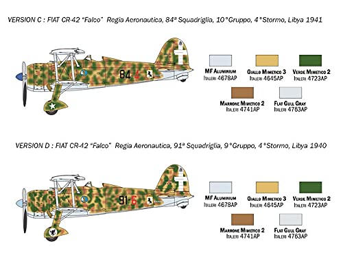 Italeri Fiat Cr.42 Falco 1/72