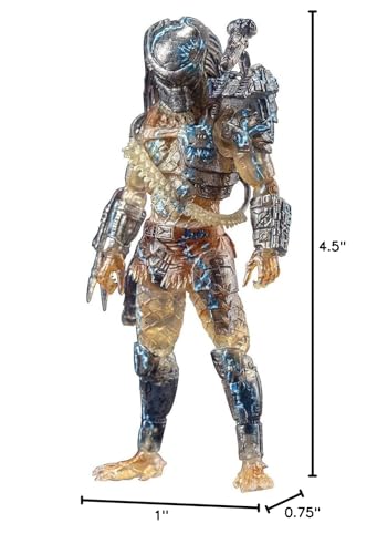 Hiya Toys Predator (1987): Water Emergence Jungle Hunter 1:18 Scale Action Figure, Multicolor