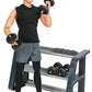 Click N Play Fitness Action Figure Doll Set for Kids with Dumbbells and Boxing Glove Accessories