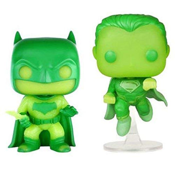 Funko Pop Batman Vs. Superman Glow In the Dark limited availability 2 pack