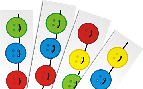 Lacing Buttons: 140 Pieces / Jar