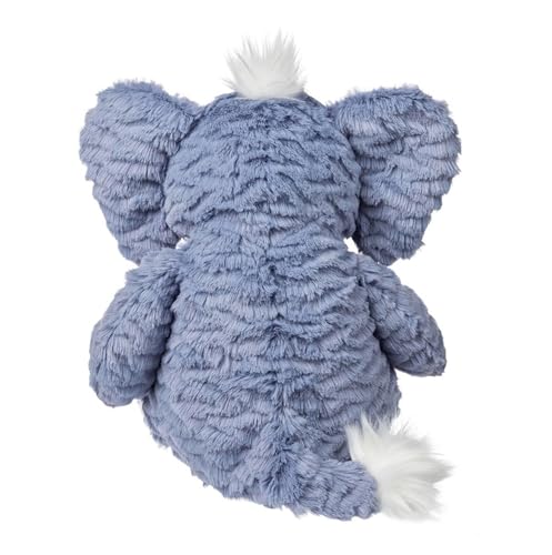 Mary Meyer Stuffed Animal Fabfuzz Soft Toy, 13-Inches, Small Indigo Elephant