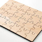 Curious Button Set Of 24 Pcs Blank (8Inch X 6Inch) Wooden Invitation Puzzle, Customizable Make Your Own Wood Puzzle.