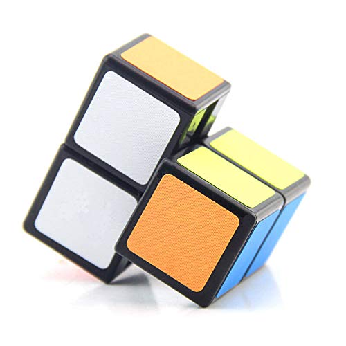 BestCube 1x2x2 Super Floppy Magic Cube Puzzle - Black - Model 122 - Durable ABS Material